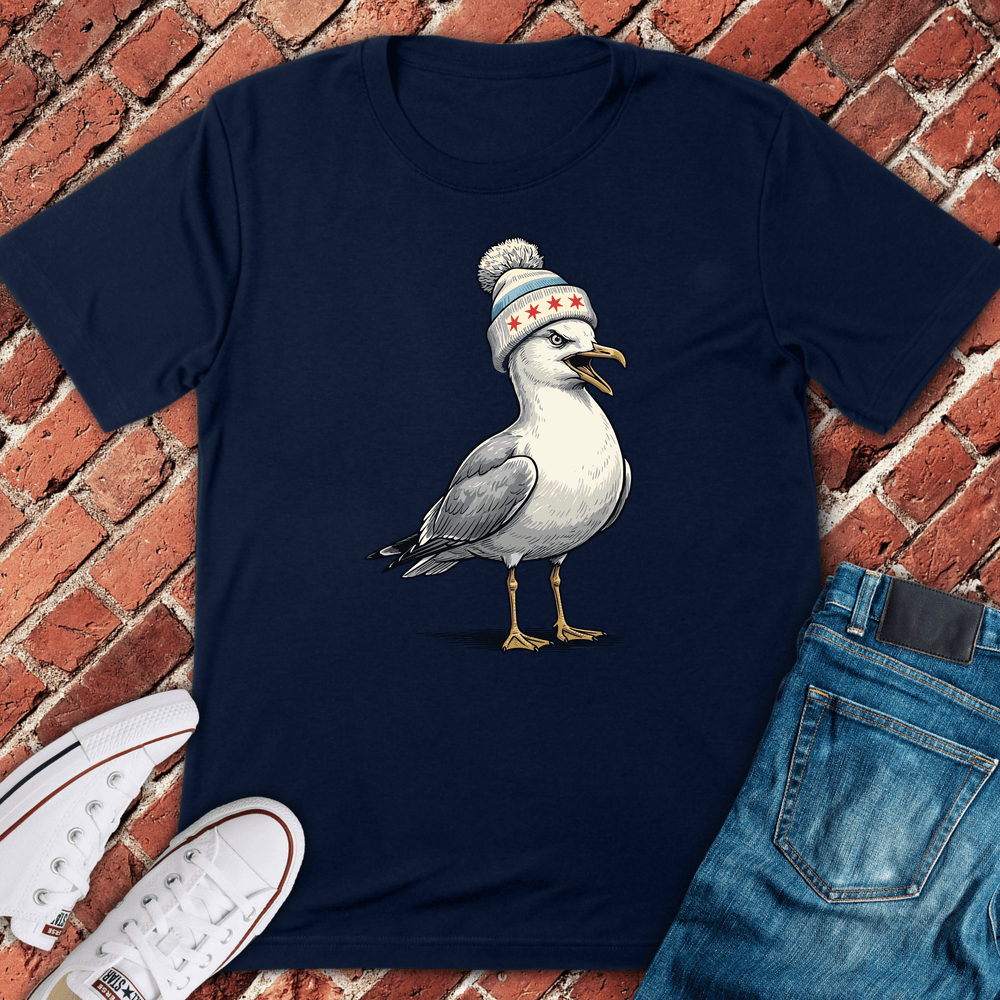 Chicago Gull Patrol T-Shirt - Navy
