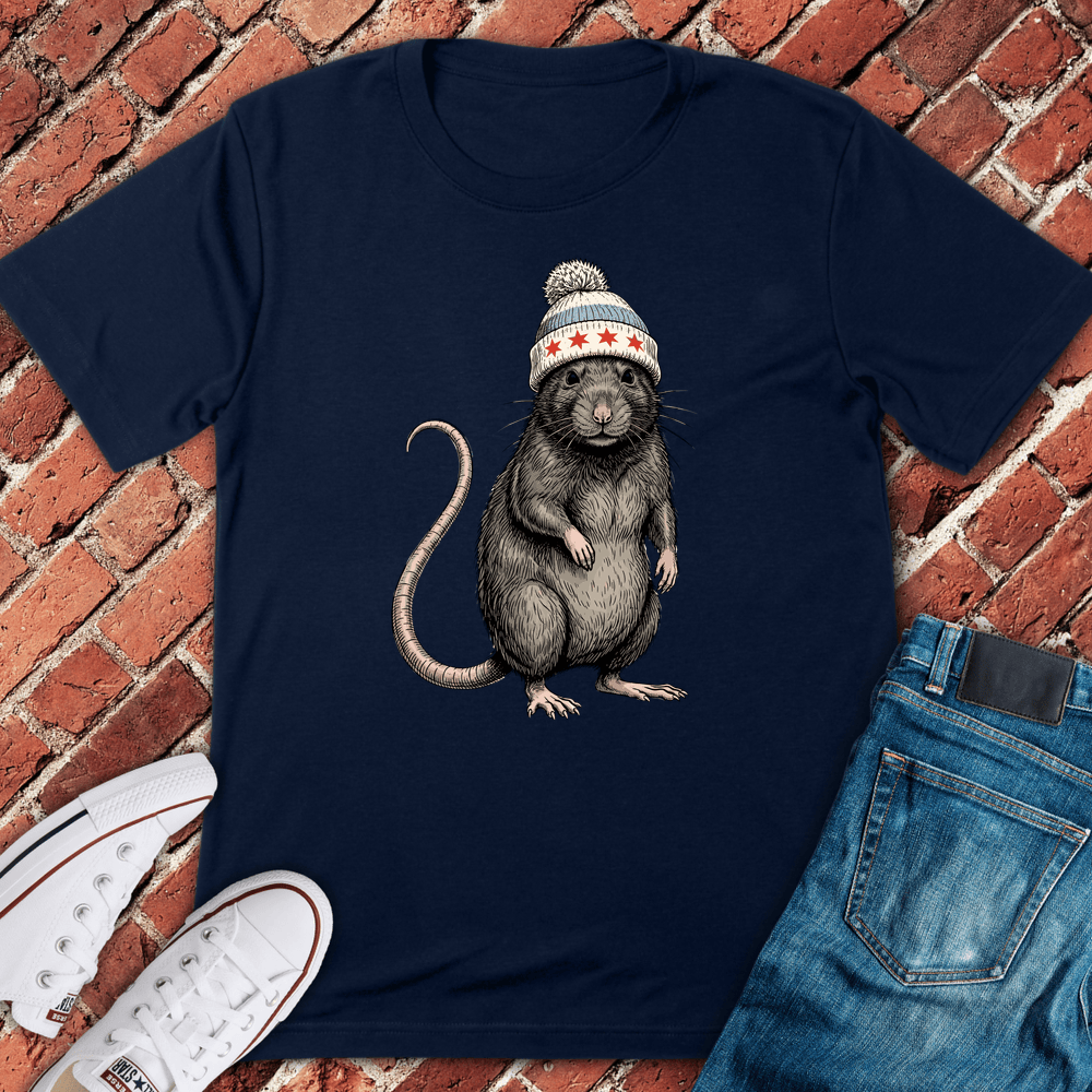 Chicago Rat Dibs T-Shirt - Navy