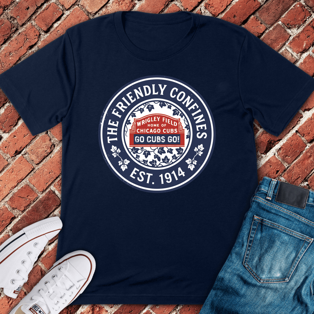 Friendly Confines T-Shirt - Navy