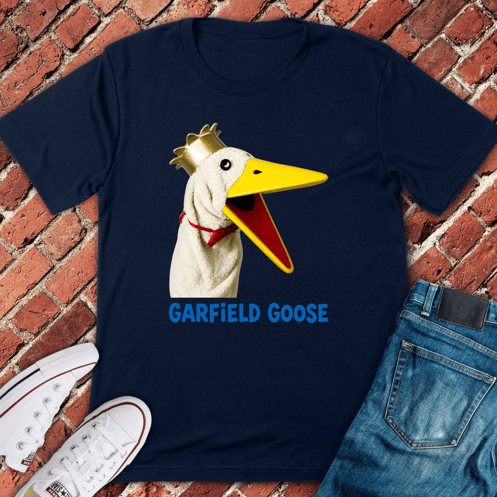 Goose Crown T-Shirt - Navy