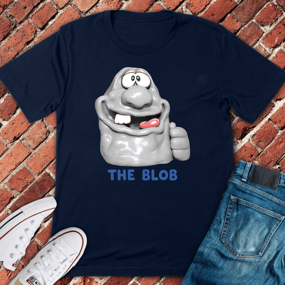 Blob Buddy T-Shirt - Navy