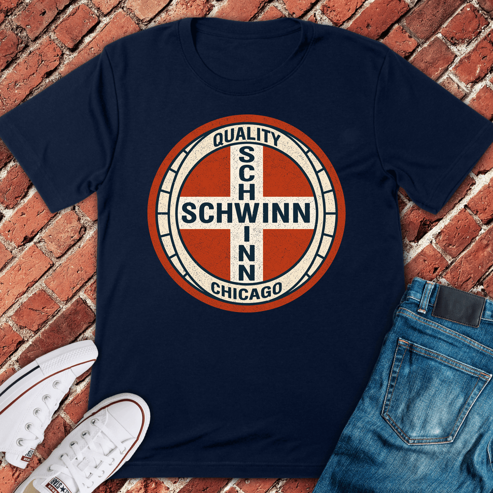 Schwinn Badge T-Shirt - Navy