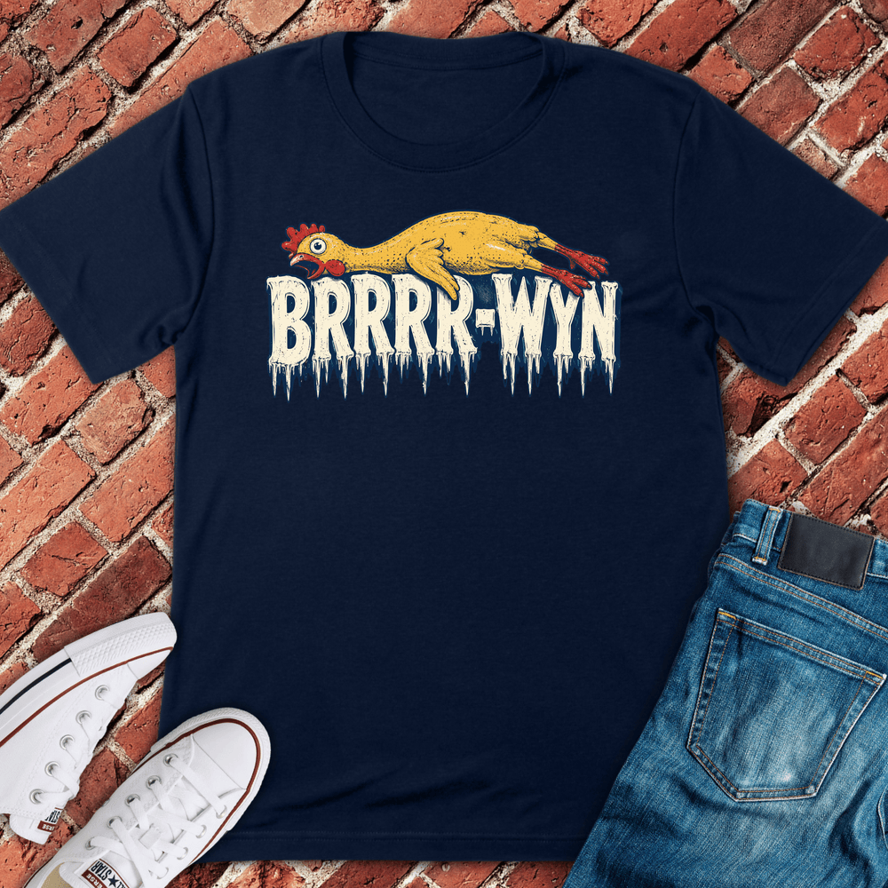Brrrrr Wyn T-Shirt - Navy