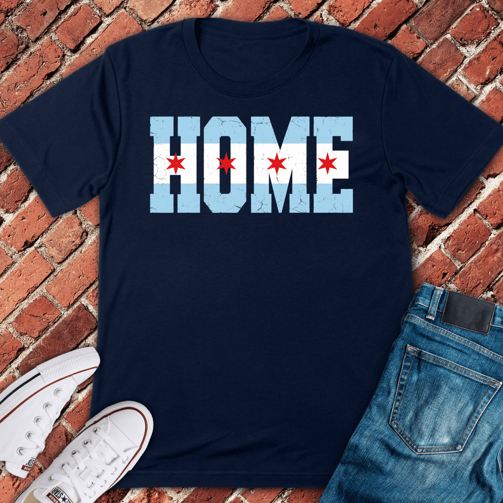 Chicago Home T Shirt - Navy