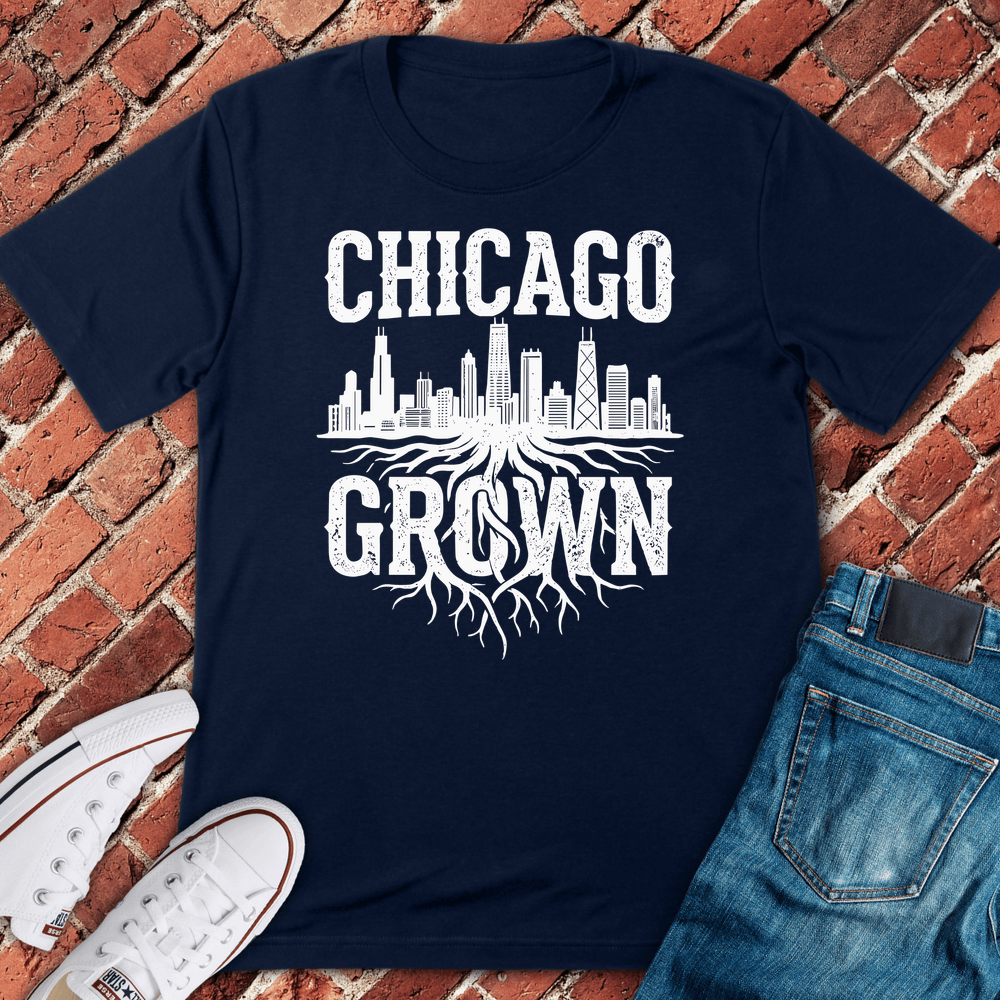 Chicago Grown T Shirt 2 - Navy