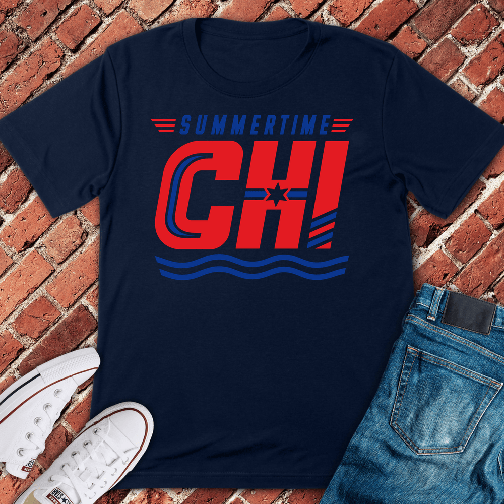 Summertime Chi T-Shirt - Navy