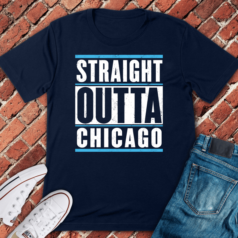 Outta Chicago T-Shirt - Navy