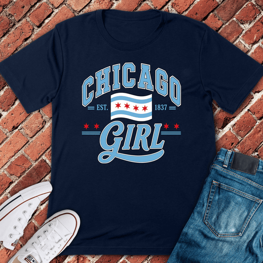 Chi Girl T-Shirt - Navy