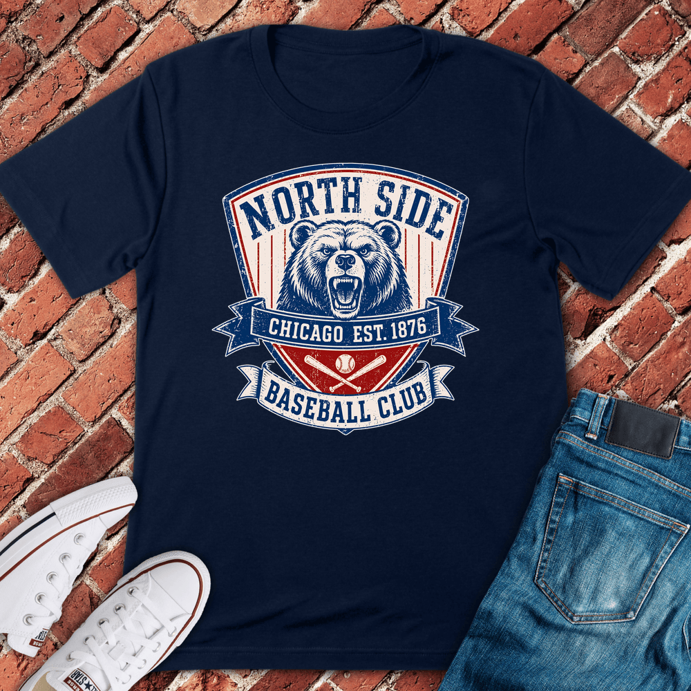 North Side Club T-Shirt - Navy