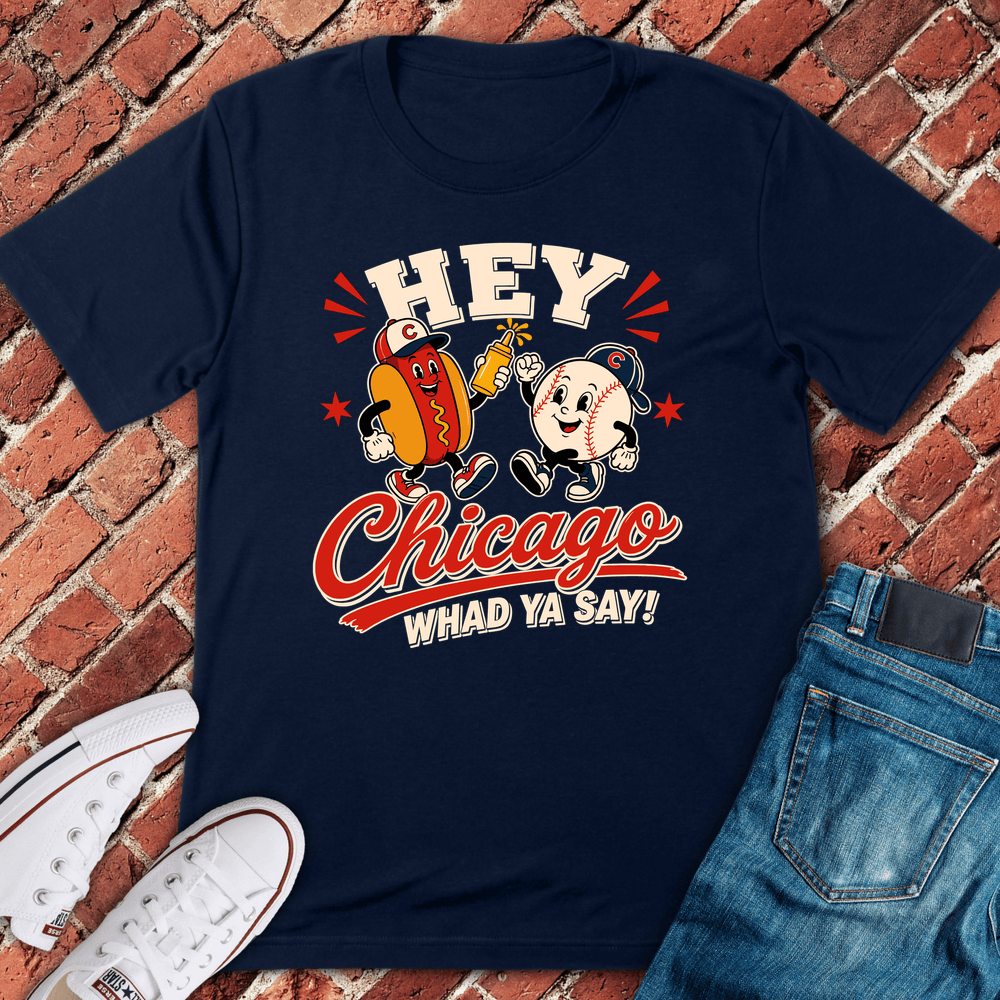 Chi Town Cheers T-Shirt - Navy