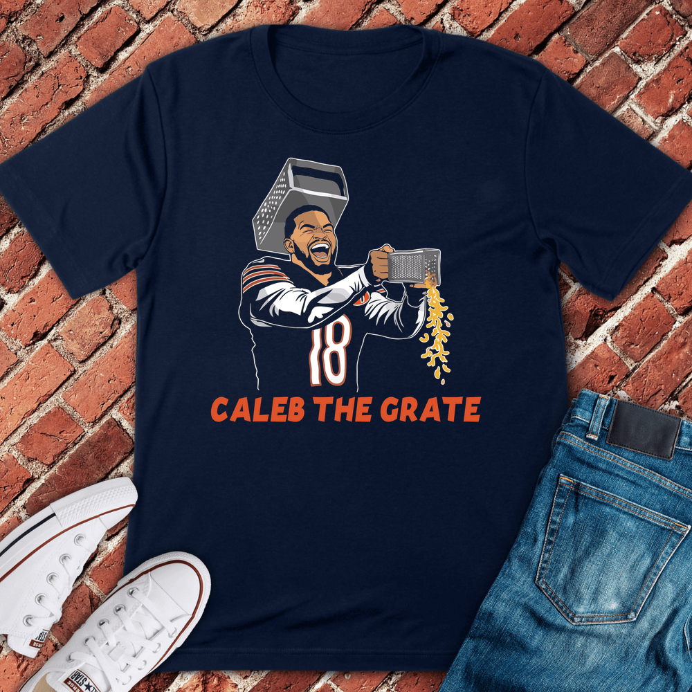 Caleb The Grate T-Shirt - Navy