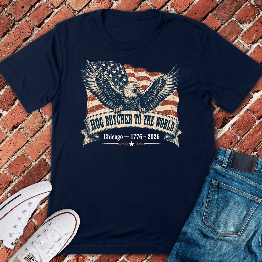 Hog Butcher T-Shirt - Navy