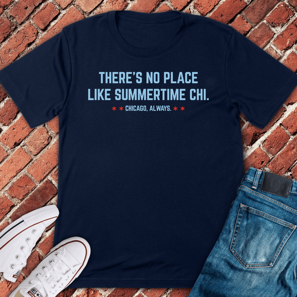 Chicago Summertime T-Shirt - Navy