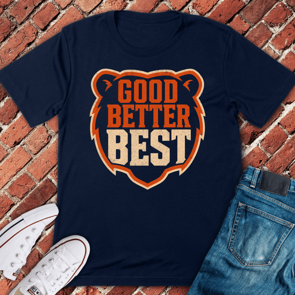 Good Better Best T-Shirt - Navy