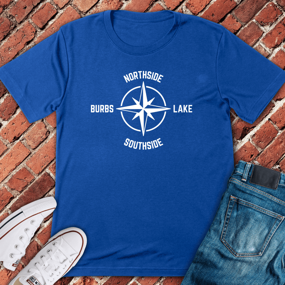 Chicago Directions T-Shirt - Royal