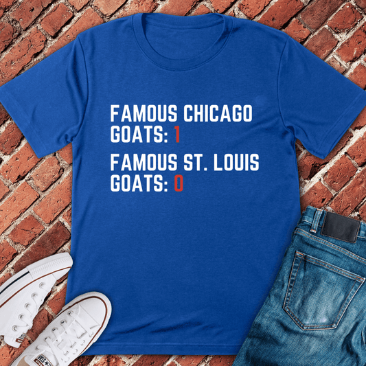 Chicago Goats Win T-Shirt - Royal
