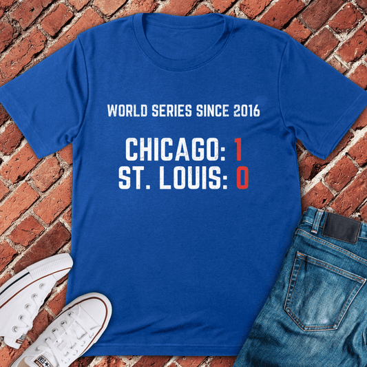 Chicago Wins T-Shirt - Royal