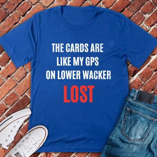 Wacker GPS Lost T-Shirt - Royal