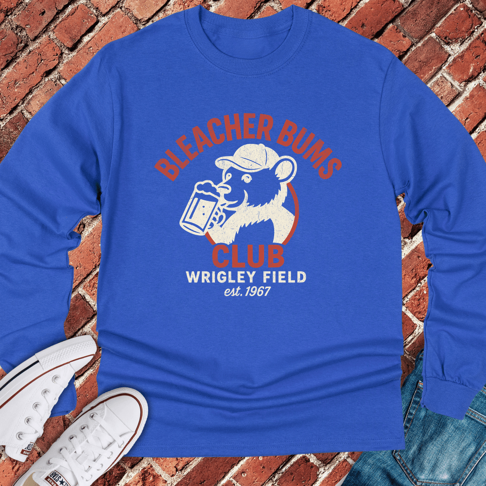 Bleacher Bums Club Long Sleeve - Royal