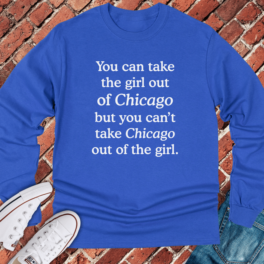 Chicago Girl Forever Long Sleeve - Royal