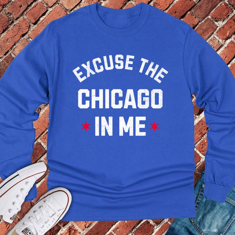 The Chicago In Me Long Sleeve - Royal