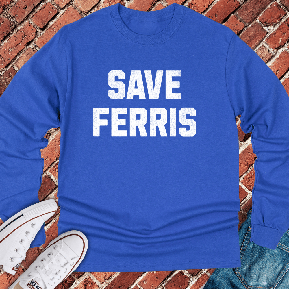 Save Ferris Long Sleeve - Royal