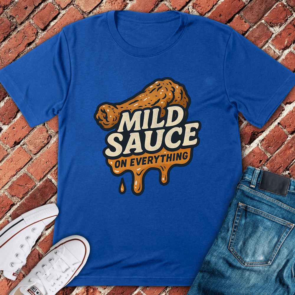 Mild Sauce Drip T-Shirt - Royal