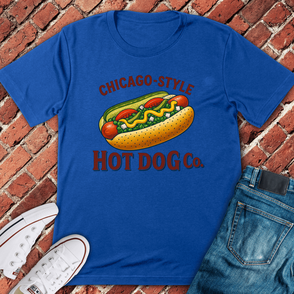 Hot Dog Iconic T-Shirt - Royal