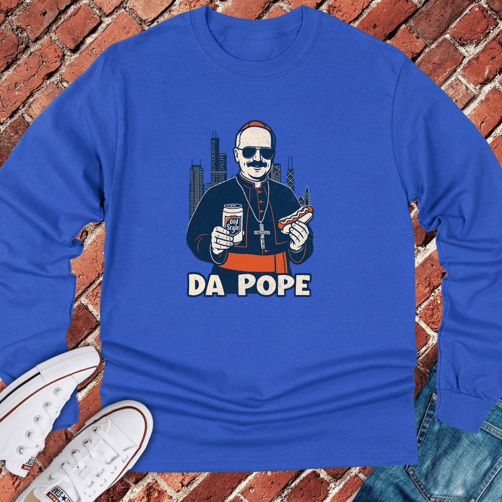 Da Chicago Pope Long Sleeve - Royal