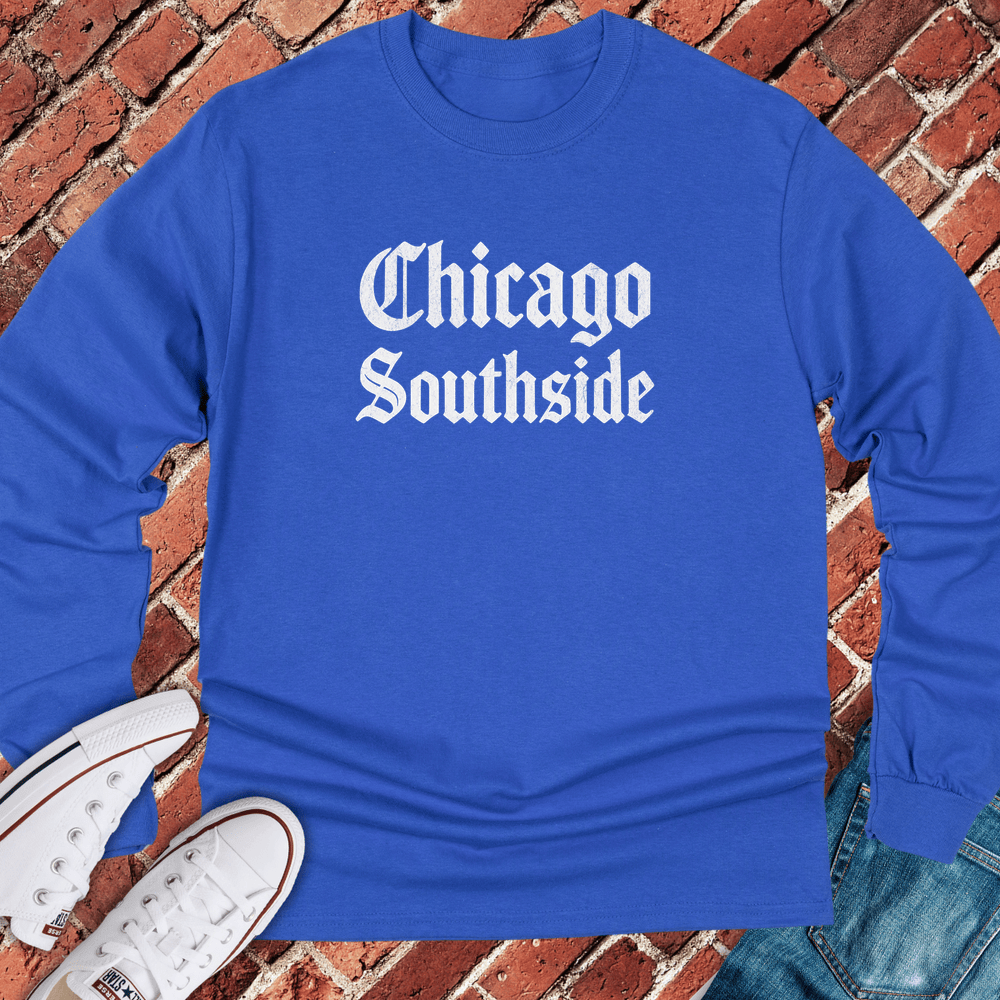 Southside Script Long Sleeve - Royal