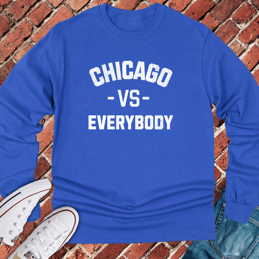 Chicago Vs Everybody Long Sleeve - Royal