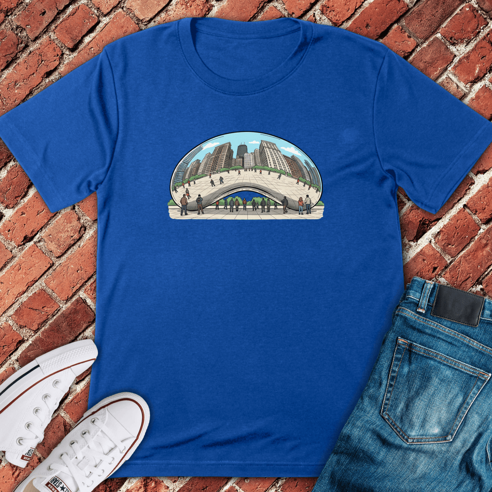 Bean Reflection T-Shirt - Royal