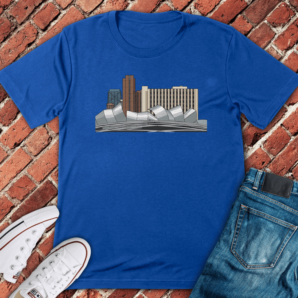Jay Pritzker Pavilion T-Shirt - Royal