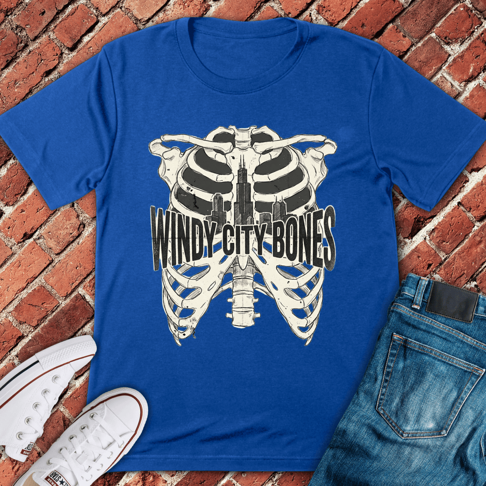 Windy City Bones T-Shirt - Royal
