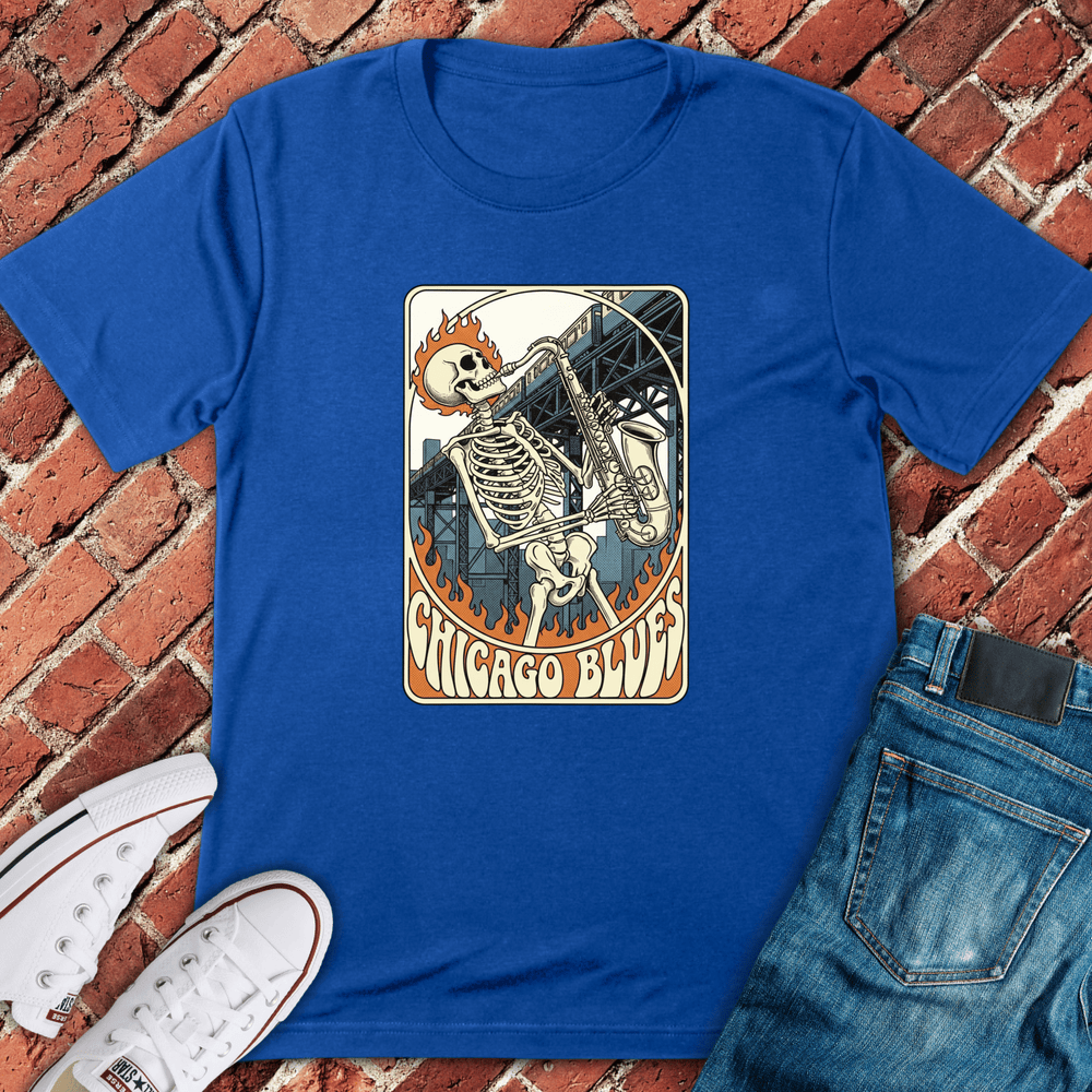 Chicago Blues T-Shirt - Royal