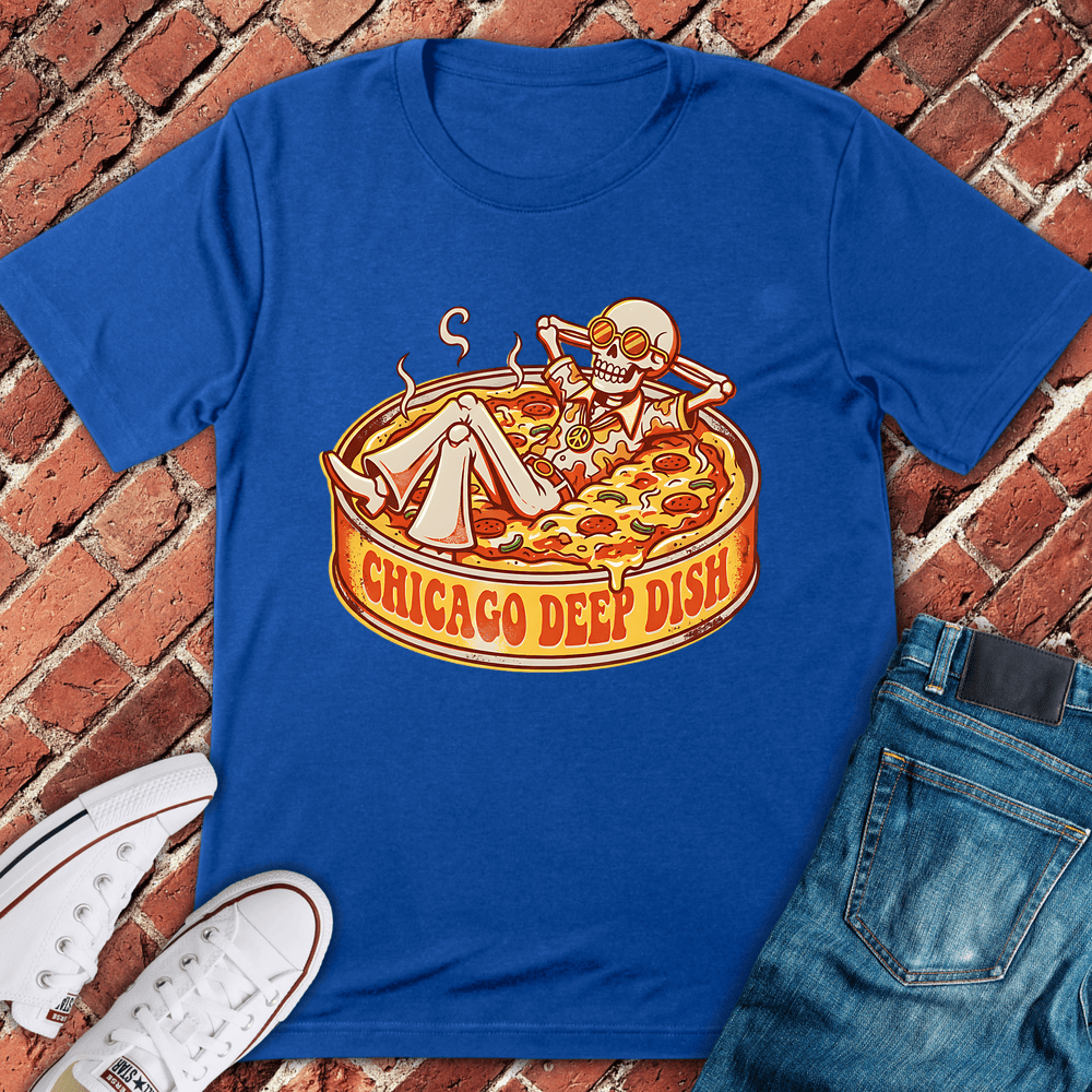 Deep Dish Dreams T-Shirt - Royal