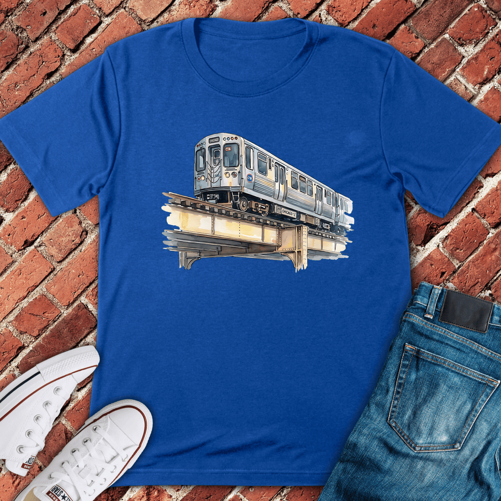 El Train Express T-Shirt - Royal