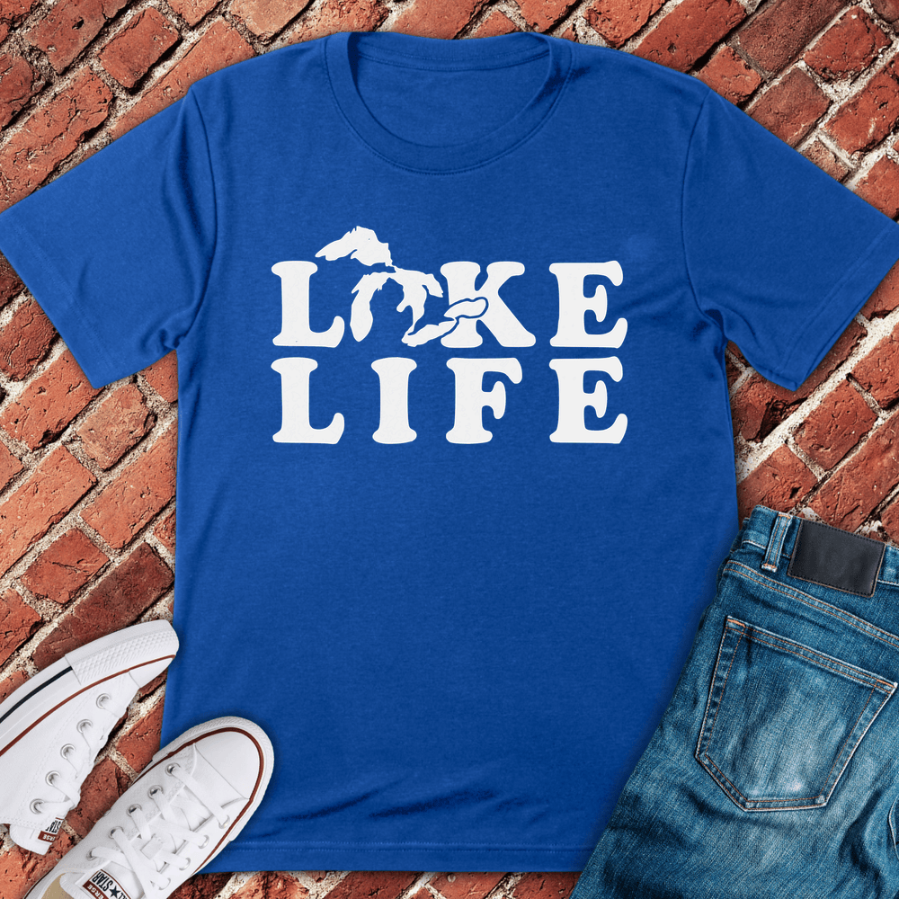 Lake Life Illinois T-Shirt - Royal