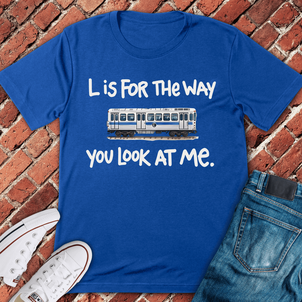 Look At Me T-Shirt - Royal