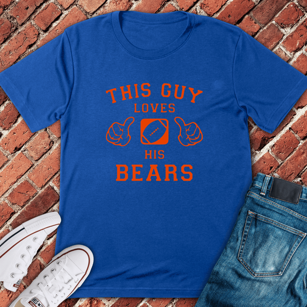 Loves His Bears T-Shirt - Royal