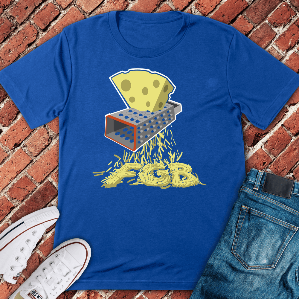 Cheese Grater T-Shirt - Royal