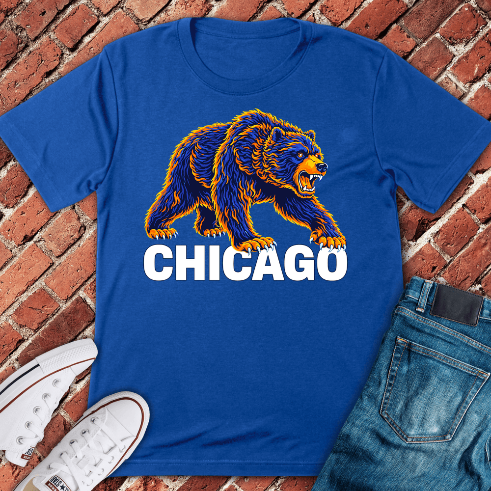 Chicago Grizzly T-Shirt - Royal