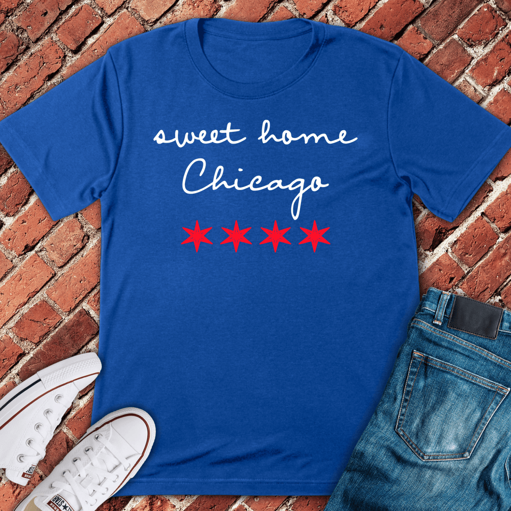 Sweet Home Chicago T-Shirt - Royal
