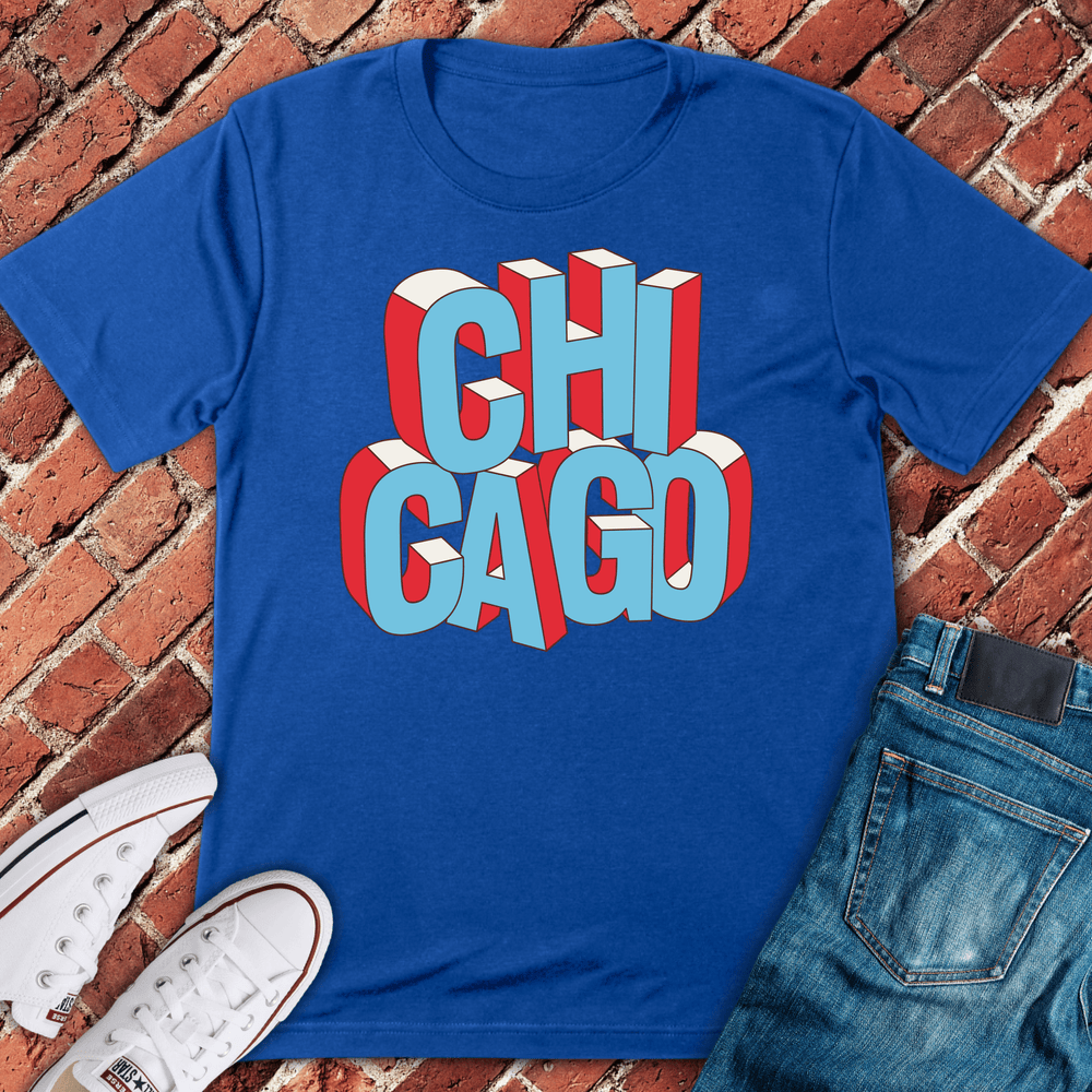 Chi Town Block T-Shirt - Royal