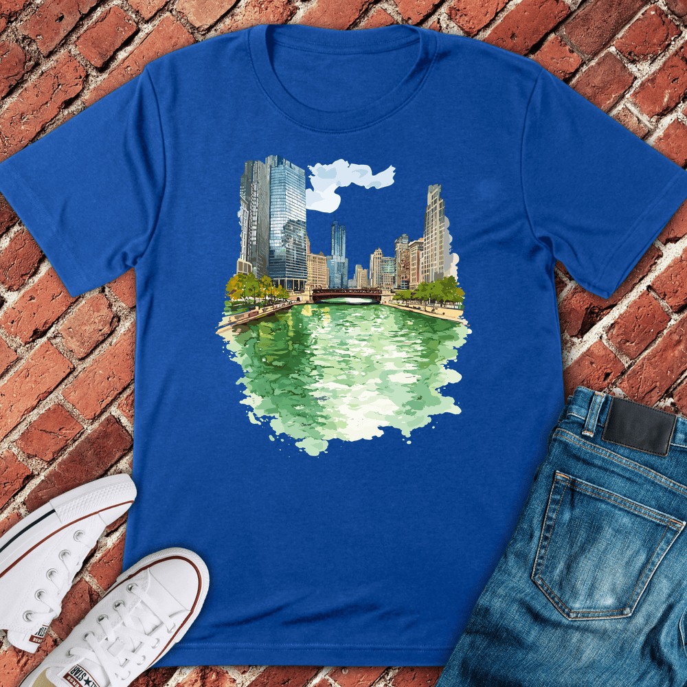 Emerald Riverfront T-Shirt - Royal