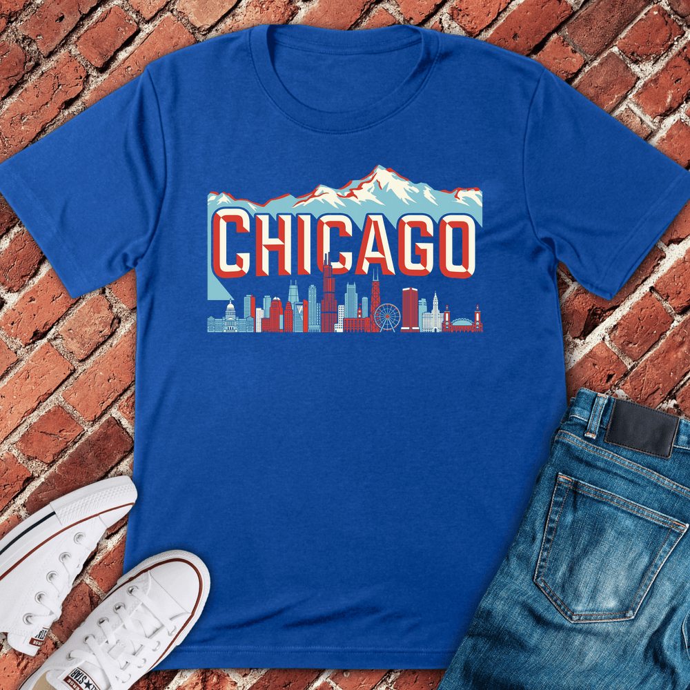 Summit City Chicago T-Shirt - Royal