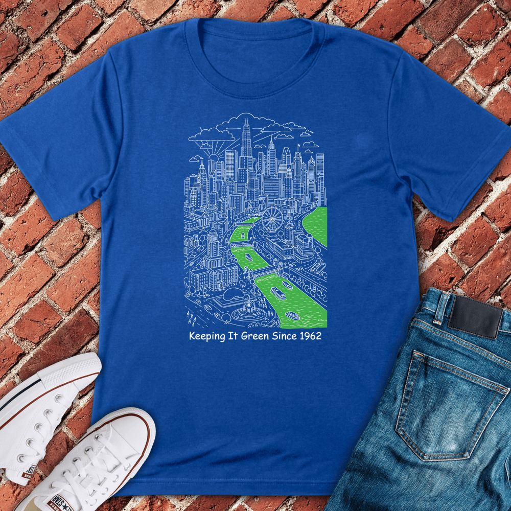 Keeping It Green T-Shirt - Royal