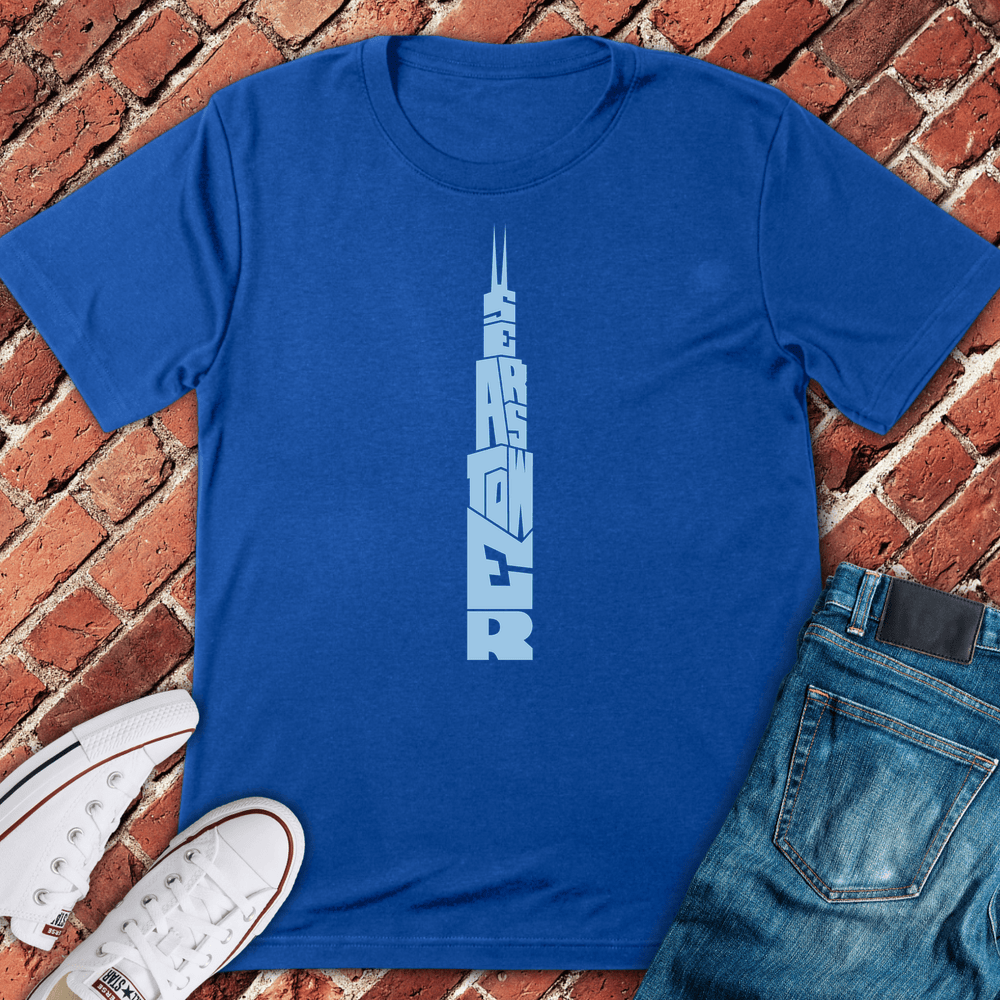 Chicago Tower T-Shirt - Royal