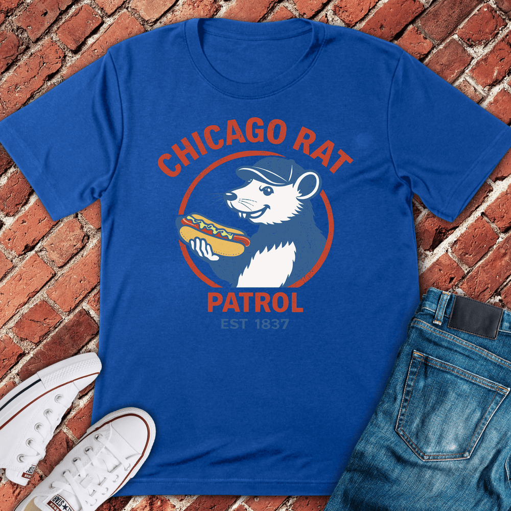 Chicago Rat Patrol T-Shirt - Royal