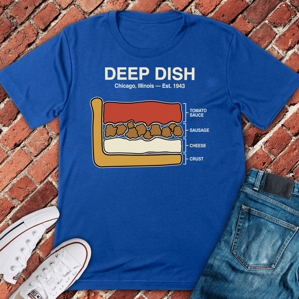 Deep Dish Legend T-Shirt - Royal